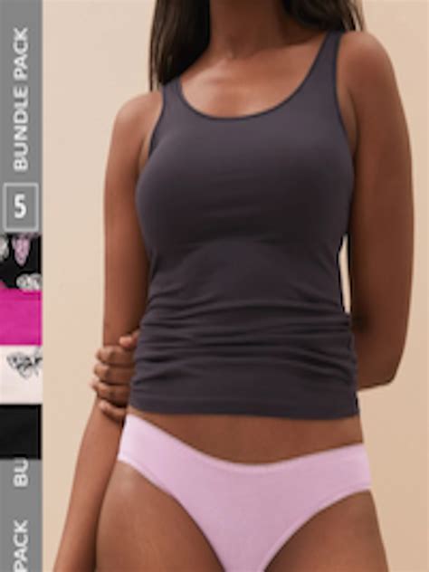 Buy Marks Spencer Women Pack Of 5 Bikini Briefs Briefs For Women 22306554 Myntra