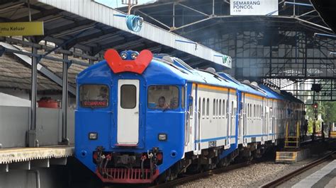 13 04 2023 KA Kedung Sepur MCW 302 di Stasiun Semarang Poncol インドネシア