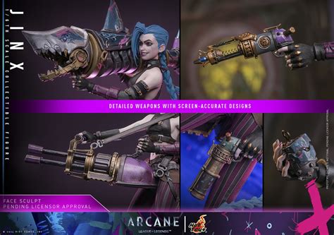 Jinx Arcane Hot Toys TMS Scale Figure