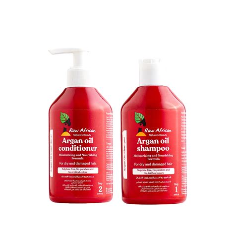 Argan Oil Shampoo And Conditioner Set 300ml Argan Frizzy Hair Hair