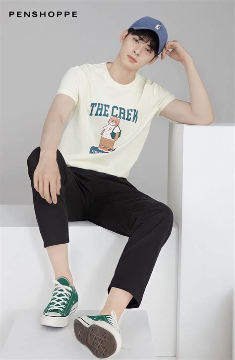 cha eun woo penshoppe  mens smart casual outfits cha eun woo