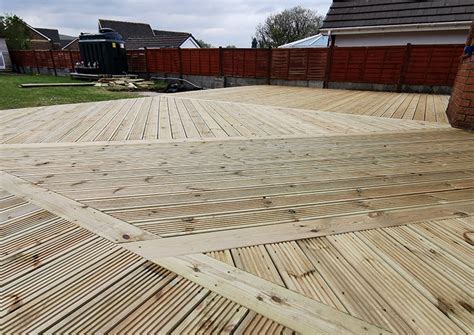 Softwood Timber Decking | Gower Composite Decking and Carpentry