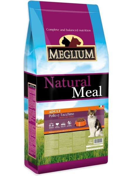Meglium корм для привередливых кошек, курица, индейка 15 кг - купить с ...