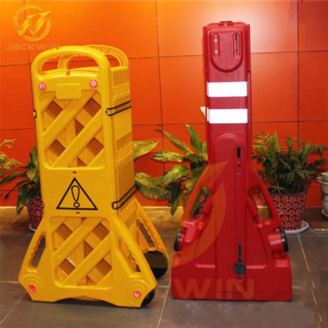 Plastic Safety Fence Plastic Traffic Barrier Expandable Fence Road