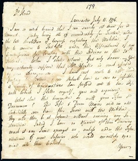 American Revolution Letter Free Photo Rawpixel