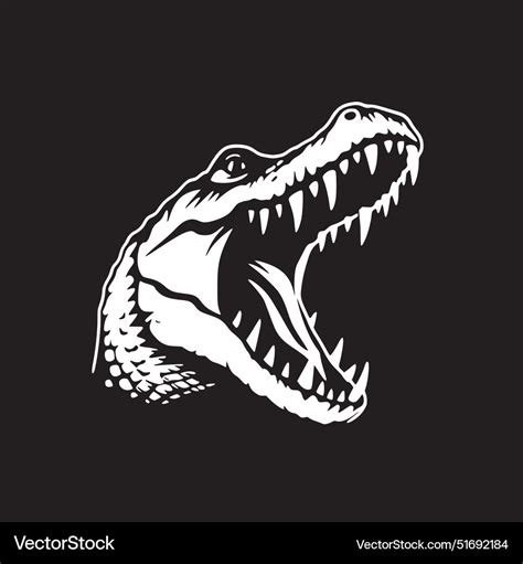 Alligator - high quality logo - ideal for t-shirt Vector Image