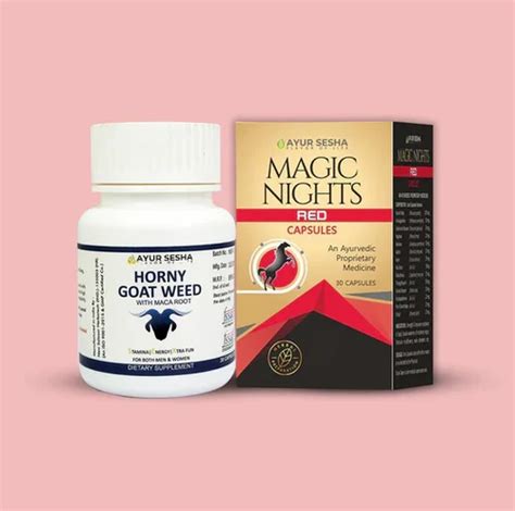 Horny Goat Weed And Magic Nights Red Combo Pack At Rs Box Herbal