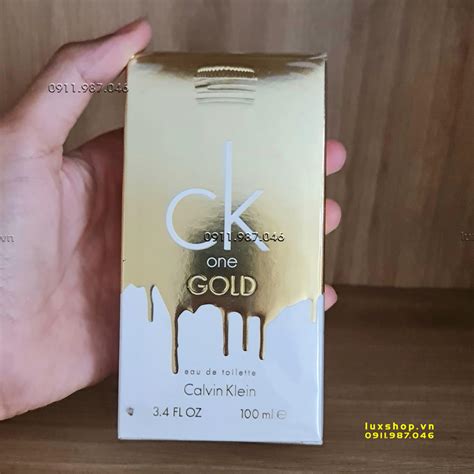 Nước Hoa Calvin Klein Ck One Gold Edt 100ml Chính Hãng Pn100005