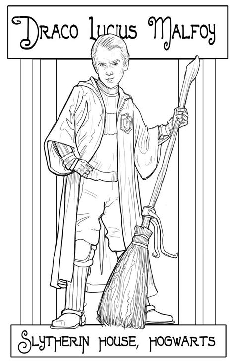 Pin by Helen Radford on Coloring Sheets | Harry potter coloring book