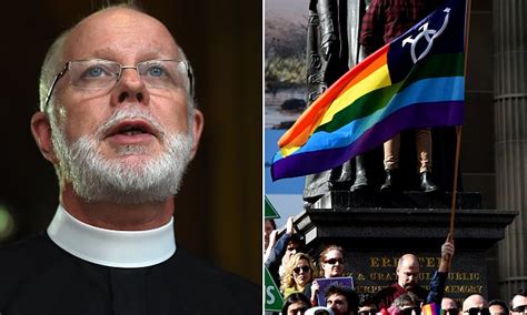 Leading Brisbane Priest Supports Gay Marriage At Rally Daily Mail Online