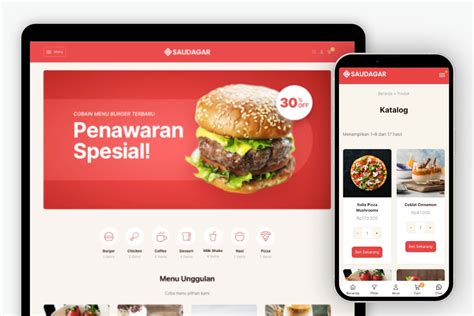 Contoh Website Toko Online Wordpress Desain Menarik Saudagar Wp