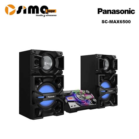 Equipo De Sonido SC MAX6500 Panasonic SimaHogar