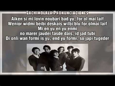 Happy Together The Turtles Pronunciacion Facil Letra F Cil Letra