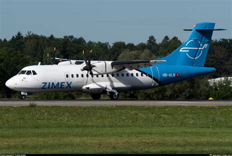 HB ALN Zimex Aviation ATR 42 500 Photo By Tristan Gruber ID 1488660