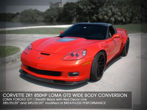 Red Corvette Zr1 Widebody By Loma® Motorsports Loma® Motor Flickr