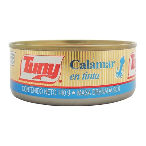 Calamar Tuny En Su Tinta 140 G Walmart