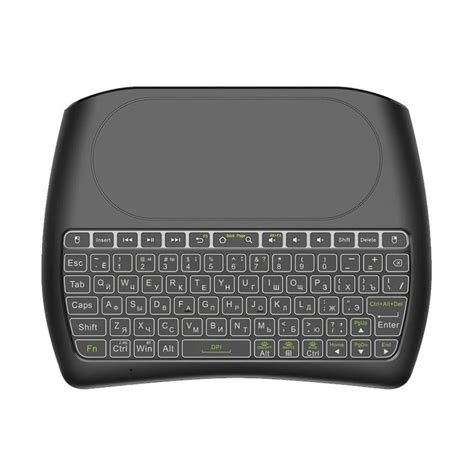 Купить Беспроводная клавиатура Bluetooth с тачпадом для смарт ТВ D8 Pro ...