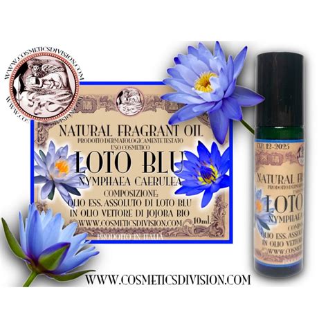 LOTO BLU IL PROFUMO DEI FARAONI EGIZI PROFUMO INEBRIANTE 10 ML