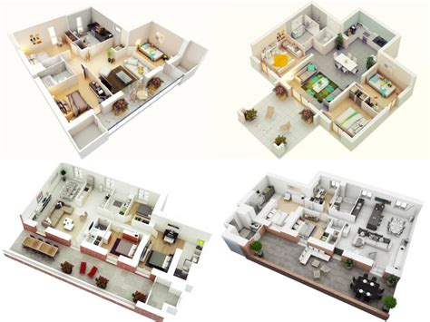 Realistic 3D Floor Plan Rendering In Sketchup Upwork