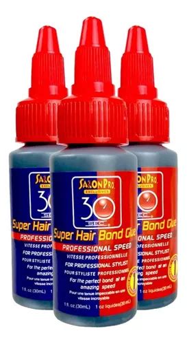 Salon Pro Super Cola Second Hair Bonding Glue Ml Mercadolivre