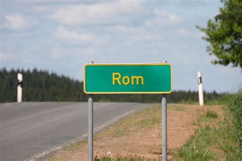 Estrada Caminho Roma Placa De Nome Foto Gratuita No Pixabay Pixabay