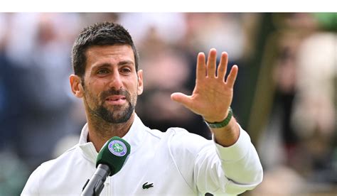 Novak Djokovic Se Quebr Tras Su Derrota En Wimbledon Nunca Me Gusta