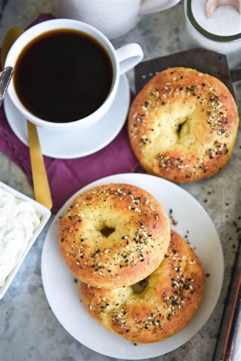 The Best Low Carb Bagels Ever These Gluten Free Everything Bagels Are