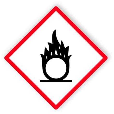 Hazard Oxidising Easily Edit And Order This Sign Online