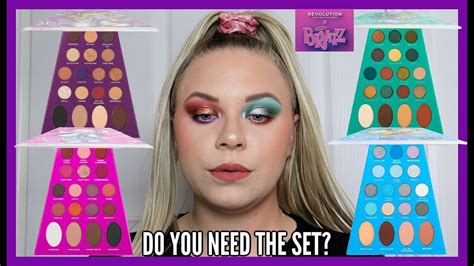 Bratz X Revolution Winter Collection Eyeshadow Palette Vault Swatches