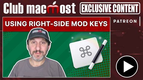 Club MacMost Exclusive: Using Right-Side Modifier Keys As Shortcuts