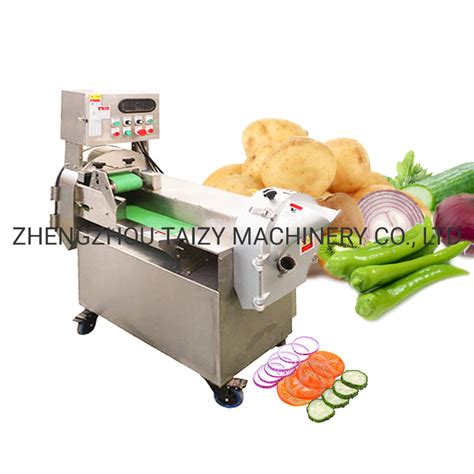 Electric SUS304 Automatic Cabbage Carrot Potato Vegetable Cutting