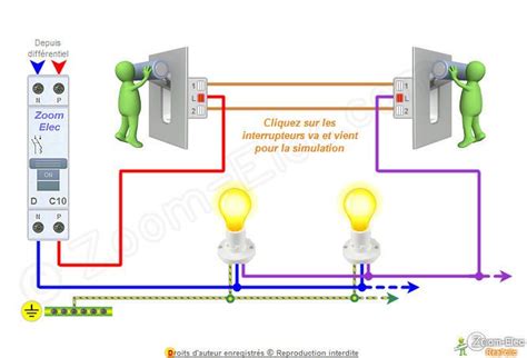 Interrupteur Va Et Vient Electrical Diagram Electrical Wiring Diagram