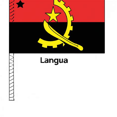 5 Desenhos Da Bandeira De Angola Para Imprimir E Colorir