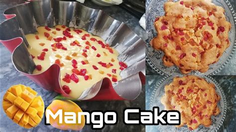 Mango Cake Without Oven Cake By Simple Cooking Youtube