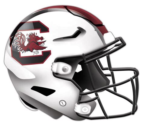 South Carolina Gamecocks Authentic Helmet Cutout 24" Wall Art