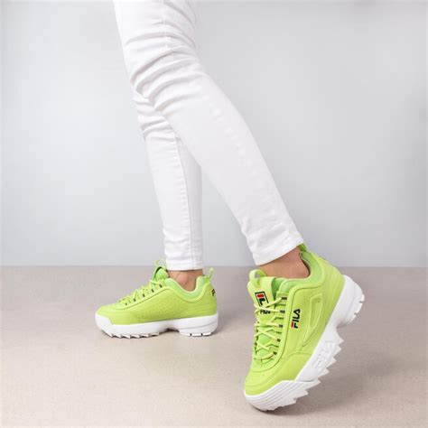 Sneakers Fila Disruptor Low Wmn F Verde Escarpe It