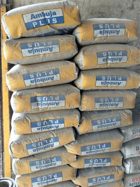 Ambuja Plus Cement At Rs Bag In Patna Id