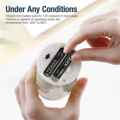 EBL AAA AA Rechargeable Batteries 1100 2800mAh 1 2V Ni MH 8 Slots