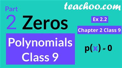 Zeros Of Polynomials Definition And How To Find 9 Examples 2