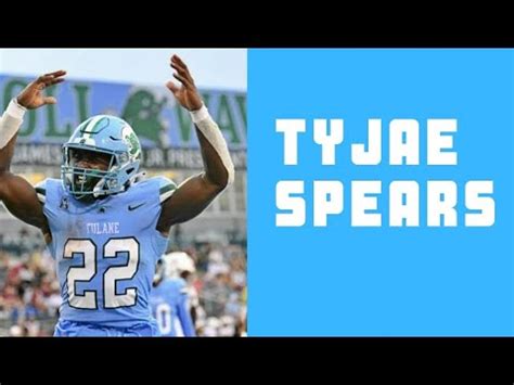 TYJAE SPEARS 2023 NFL ROOKIE DRAFT CLASS FILM BREAKDOWN YouTube