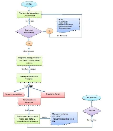 Flujograma Proceso de Facturación en Servicios de Salud PDF