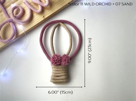 Hot Air Balloon Themed Nursery Decor Knitted Wire Wall Art Gender Neutral Playroom Decoration