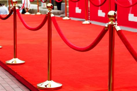 Way To Success On The Red Carpet Barrier Rope Stock Photo By Elena