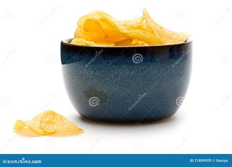 Potato Chips Stock Image Image Of Delicious Calorie 21809929