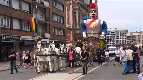 Défilé Des Géants Du Nord à Dunkerque Le 28 Juin 2015 Youtube