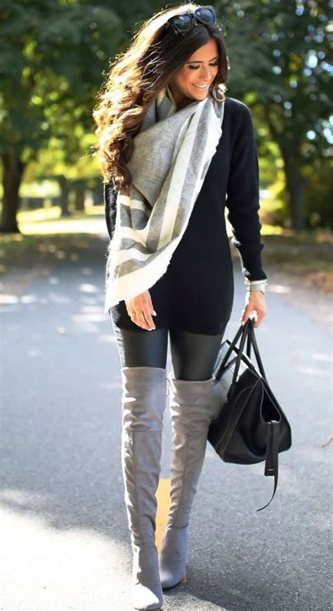 Ideas to combine leggings and boots | Just sexy boots