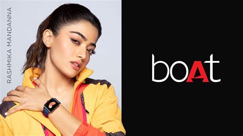 Rashmika Mandanna Is Brand Ambassador Boat Creative Brands