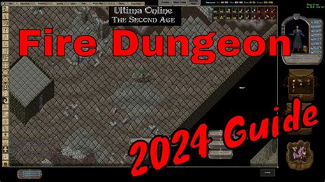 Classic Ultima Online T A Second Age Uosa Fire Dungeon Review