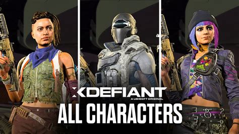 Xdefiant All Factions Characters In The Game YouTube