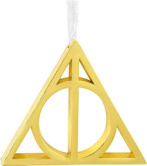 Amazon co jp Hallmark Harry Potter Adorno navideño con símbolo de